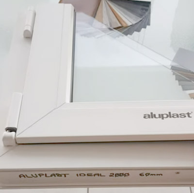 Alu-plast PVC ramen uit Polen