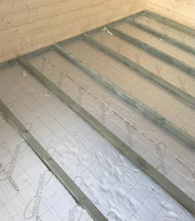 Bestaande vloer isoleren via de bovenzijde