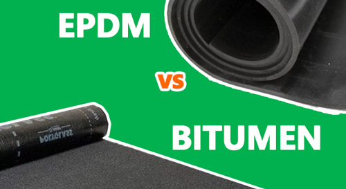 Bitumen versus EPDM dakbedekking met zonnepanelen