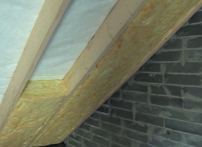 Dakisolatie tegen warmteverlies