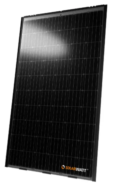 Glas-glas zonnepanelen van Solarwatt