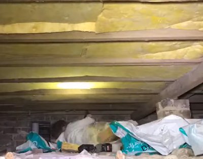 Warmte isolatie bij de vloer