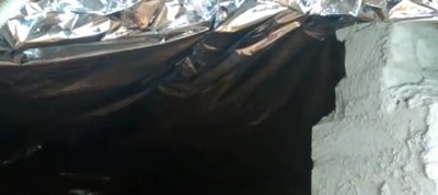 Vloerisolatie in de kruipkelder onder een bestaande vloer