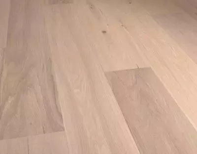 Voorbeeld van een houten parketvloer